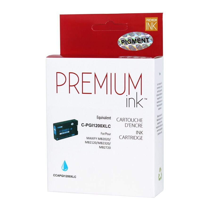 Canon PGI-1200XL Alternative Cyan Premium Ink Pigment